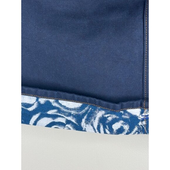 Burberry Women's Blue Heavyweight Denim Cotton Mini Skirt US 10 UK 12 EU 44 - Picture 4 of 16